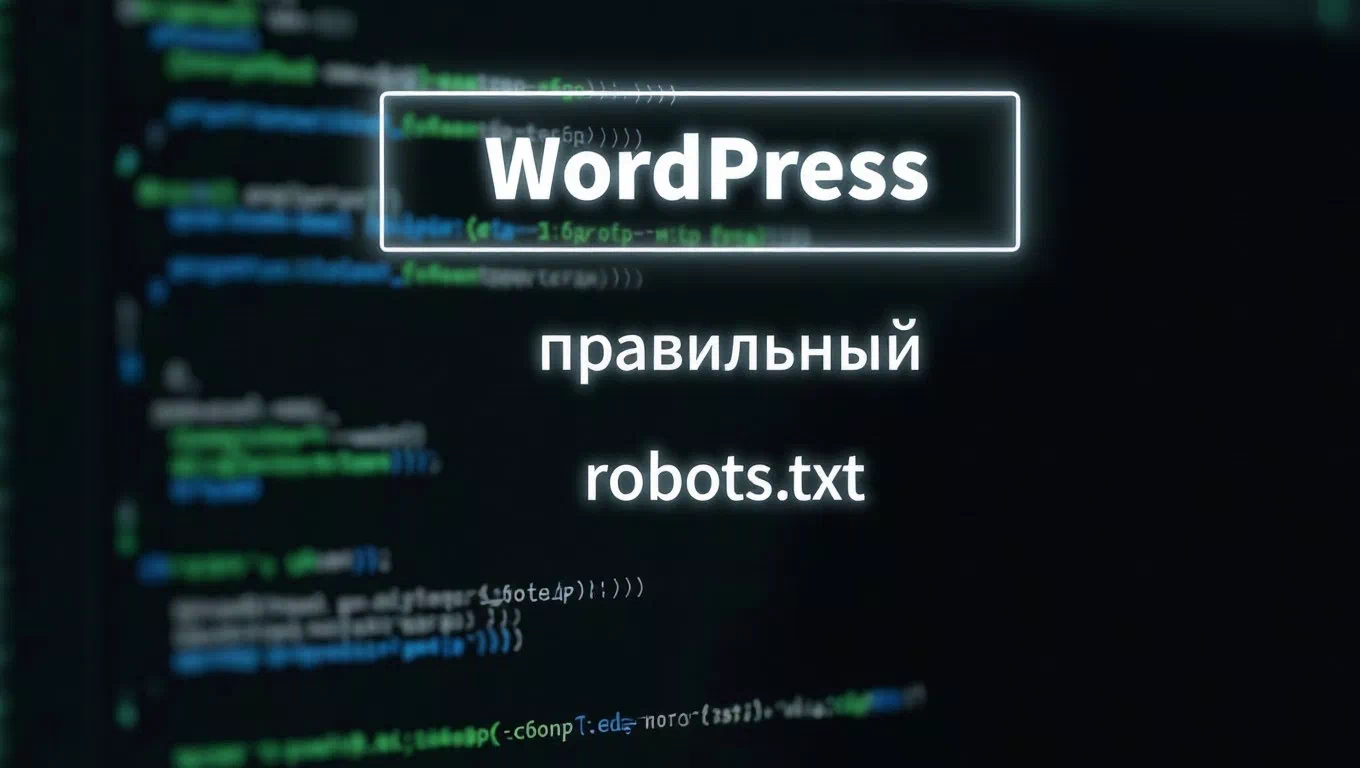Правильный robots.txt для WordPress
